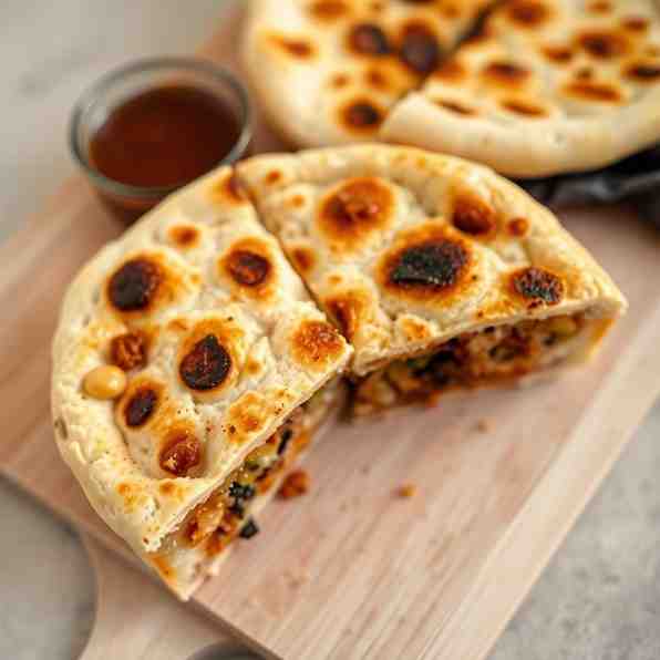Crispy Arayes - Lebanese Pita Bread